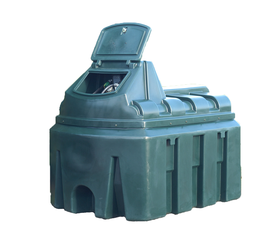 2450 Litre Plastic Bunded Diesel Tank